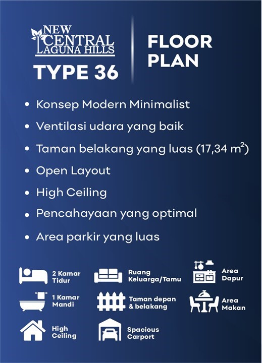 Tipe 36 - Central Laguna Hills